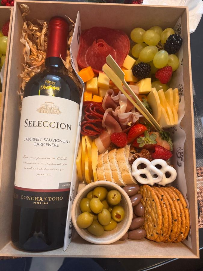 Gift box vino